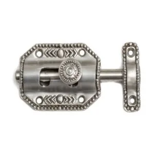 Chốt ngang cửa bằng Inox 304 đúc dài 1 tấc