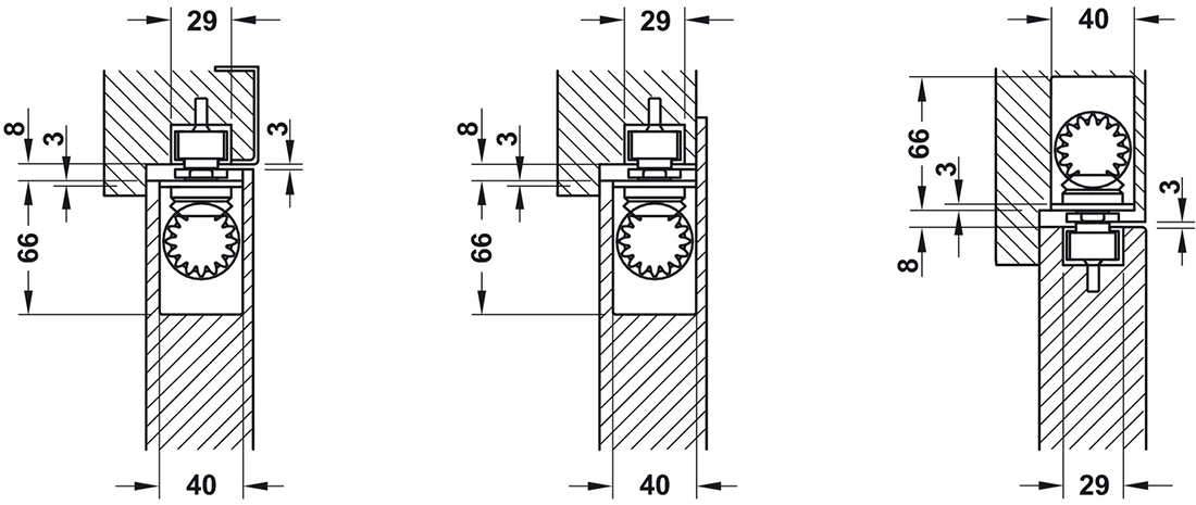 Thông số kĩ thuật cùi chỏ âm Hafele 931.84.006 130kg DCL33A có điểm dừng