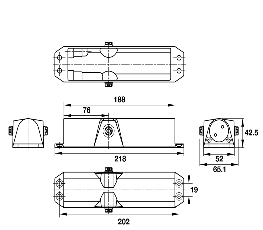 Thông Số Kĩ Thuật Tay co thủy lực Hafele 931.77.119 80kg EN2-4 có điểm dừng