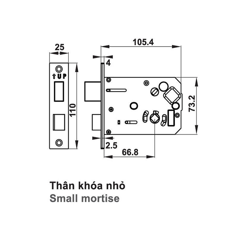 Thông số kĩ thuật khóa cửa Hafele EL700-TC 912.05.495