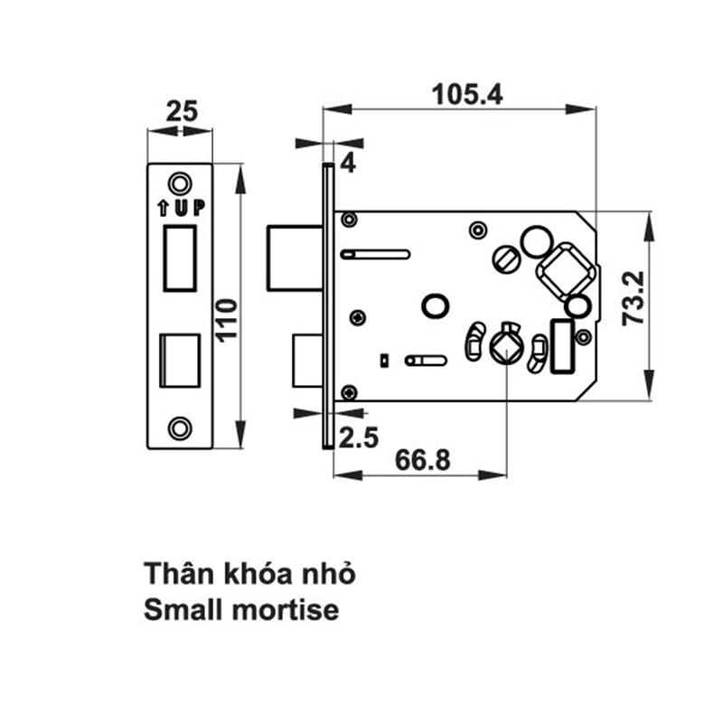 Thông số kĩ thuật khóa cửa Hafele EL750-TC 912.05.716