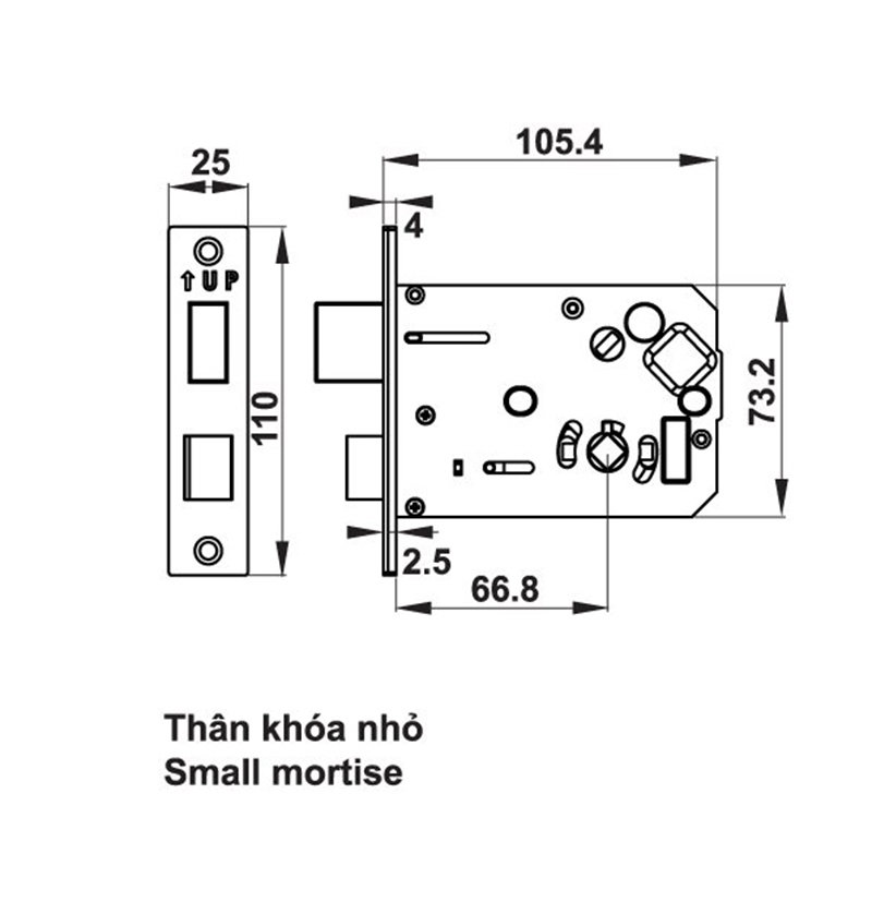 Thông số kĩ thuật khóa cửa Hafele EL770-TCS 912.05.583