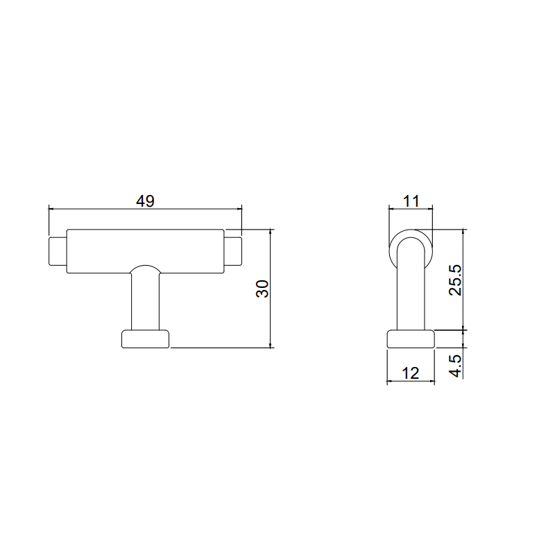 Thông số kĩ thuật tay tủ IVAN 10633.001