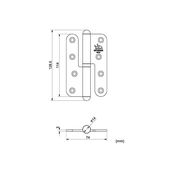 bản lề inox