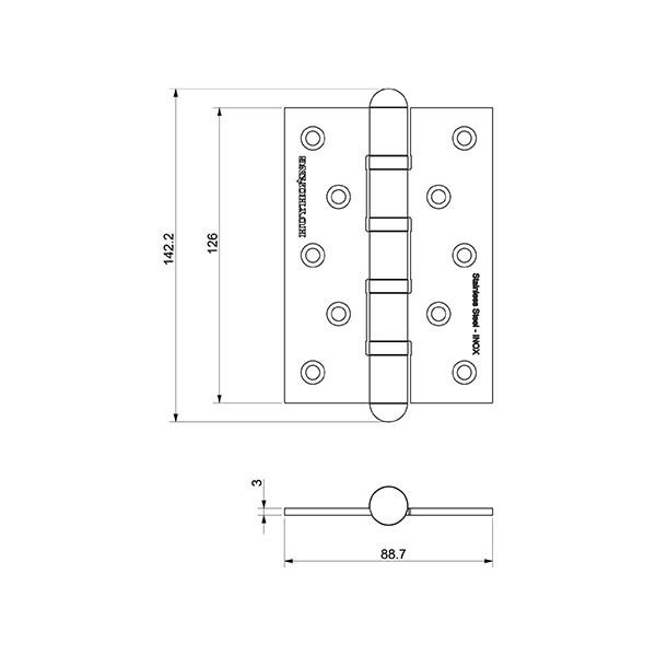 bản lề inox