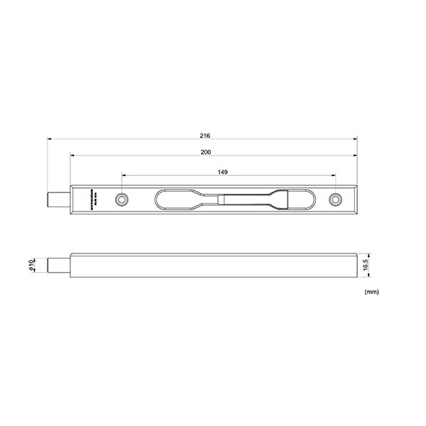 chốt âm inox 304