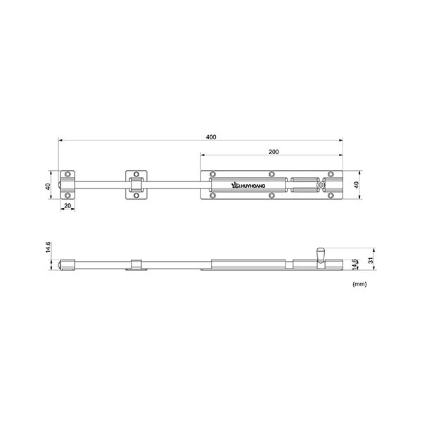 Thông số kỹ thuật chốt 40cm