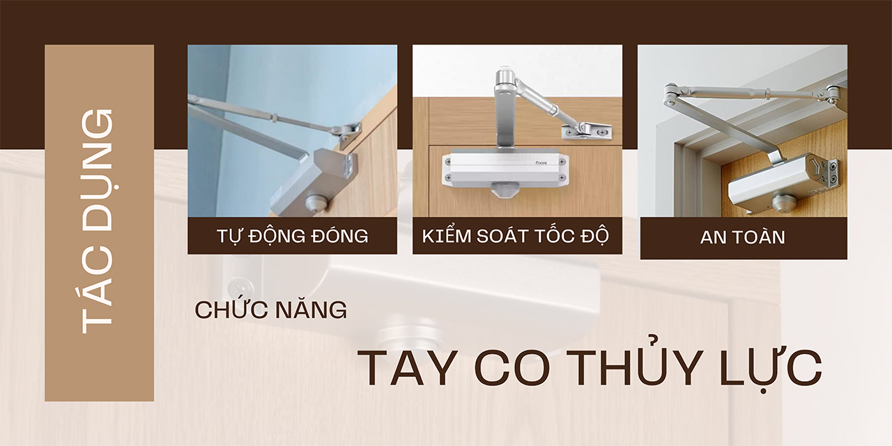 Tác dụng của tay co thủy lực