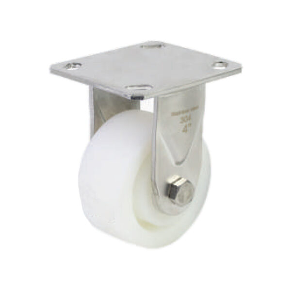 Bánh xe đẩy nhựa PA BXD001-100 cố định càng inox 304