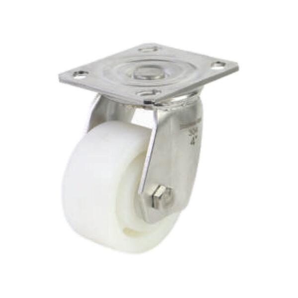 Bánh xe đẩy nhựa PA BXD002-100 xoay càng inox 304