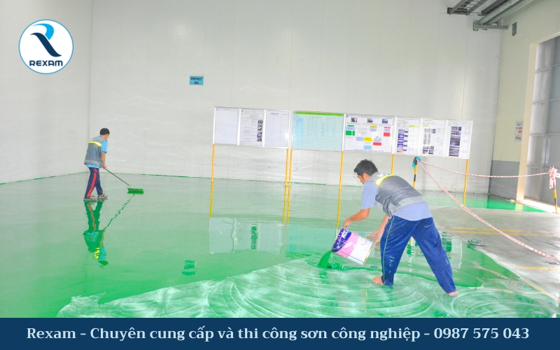Giải pháp sàn epoxy chống trầy xước, dễ vệ sinh, hoàn hảo cho nội thất hiện đại, tinh tế