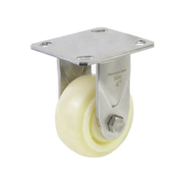 Bánh xe đẩy nhựa PP BXD111-100 cố định càng inox 304
