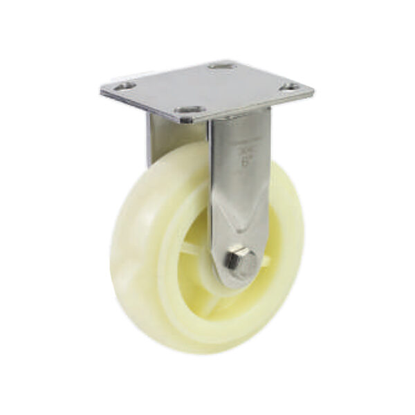 Bánh xe đẩy nhựa PP BXD111-200 cố định càng inox 304