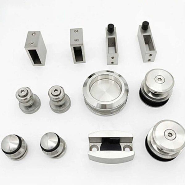 Bộ bánh xe phòng tắm kính lùa PTK001SS inox 304 bóng mờ