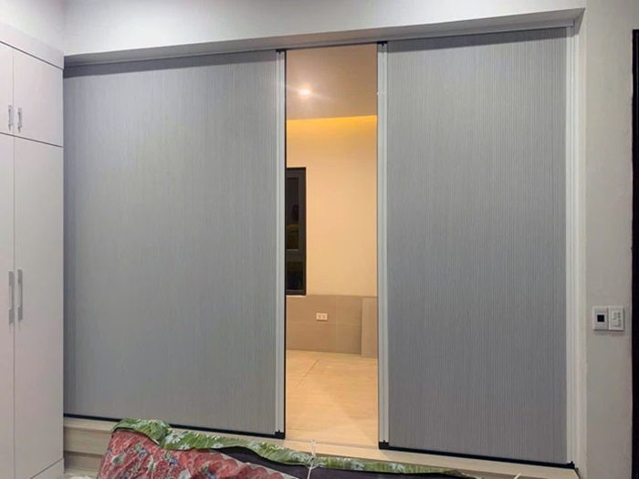Vách ngăn phòng tổ ong ngăn phòng khách với phòng bếp